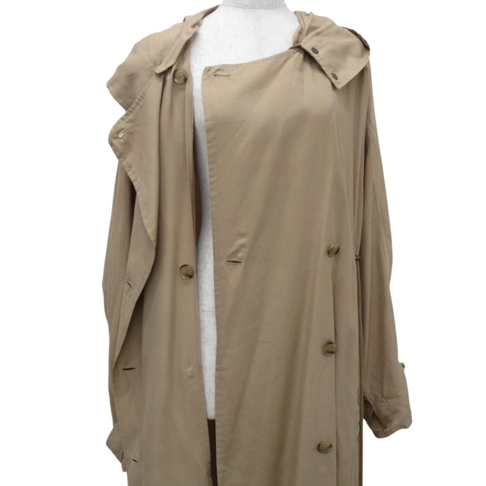 美品 VACHEMENT ヴァシュモン シルクブレンド フーディー ダブル  