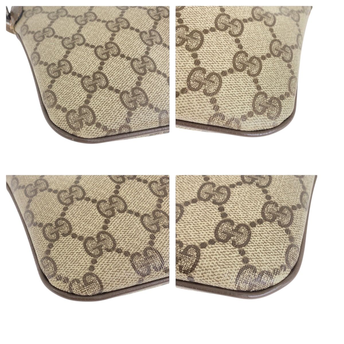 GUCCI グッチ ショルダーバッグ ベージュ(総柄) - 4500425E0035 GUCCI グッチ GG柄 ショルダーバッグ ベージュ ピンク - メルカリ