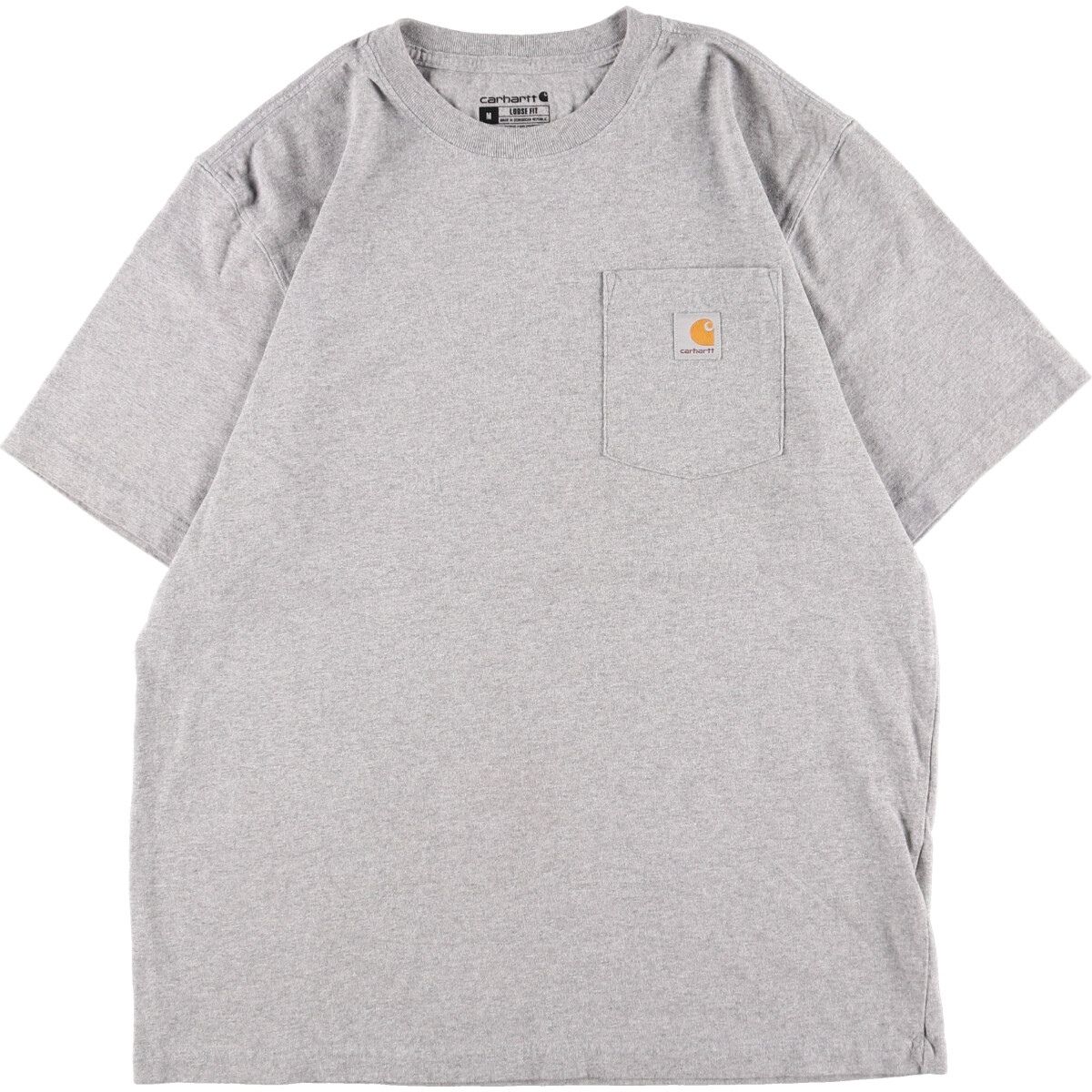 古着 カーハート Carhartt Loose Fit 半袖 ワンポイントロゴポケットT