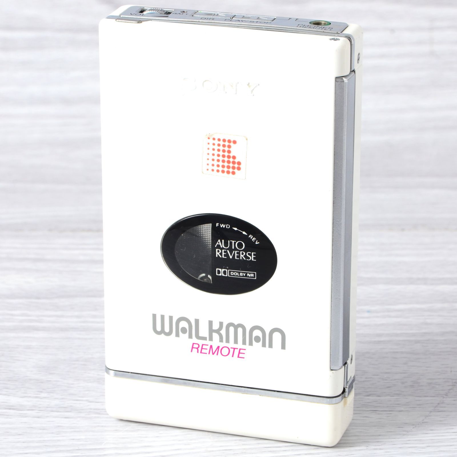 SONY WALKMAN WM-109 カセットウォークマン ホワイト ポーチ付 SONY WALKMAN WM-109 カセットウォークマン ホワイト ポーチ付