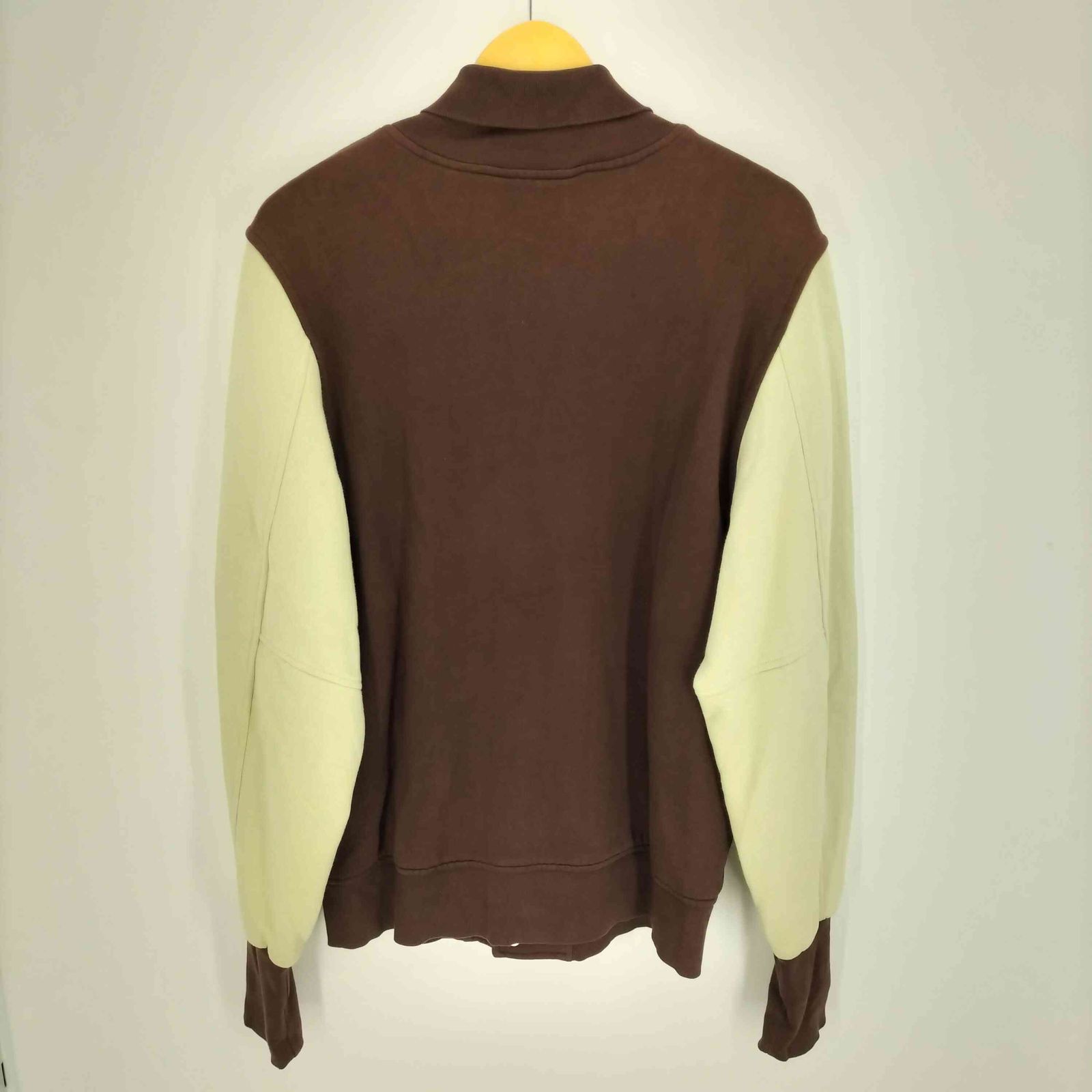 90s BISHOP ブラック×ベージュ スタジャン カナダ製 XLヴィンテージ 90s BISHOP ブラック×ベージュ スタジャン カナダ製 XL