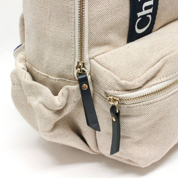 25SSモデル クロエ Chloe シグネチャーロゴ バックパック CHLOE
