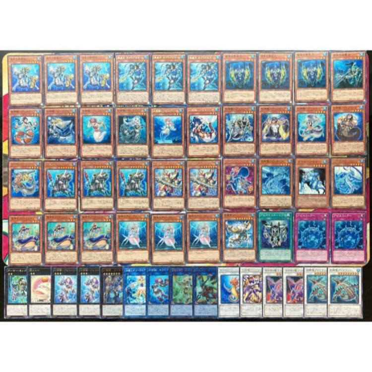 遊戯王 No.166 海皇 水精鱗 デッキ - メルカリ