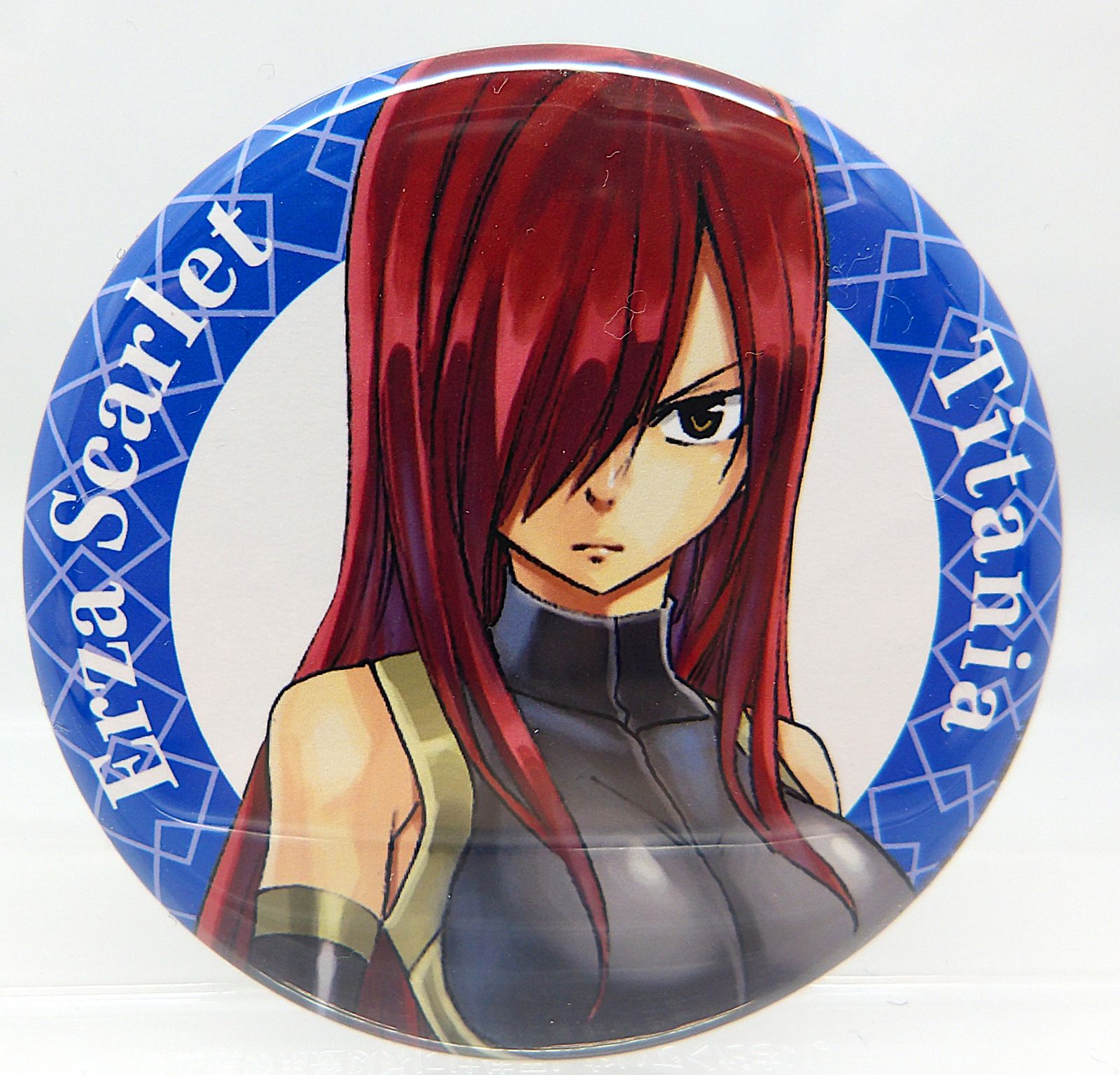 中古】FAIRY TAIL 版画展 エルザ 缶バッジ - メルカリ