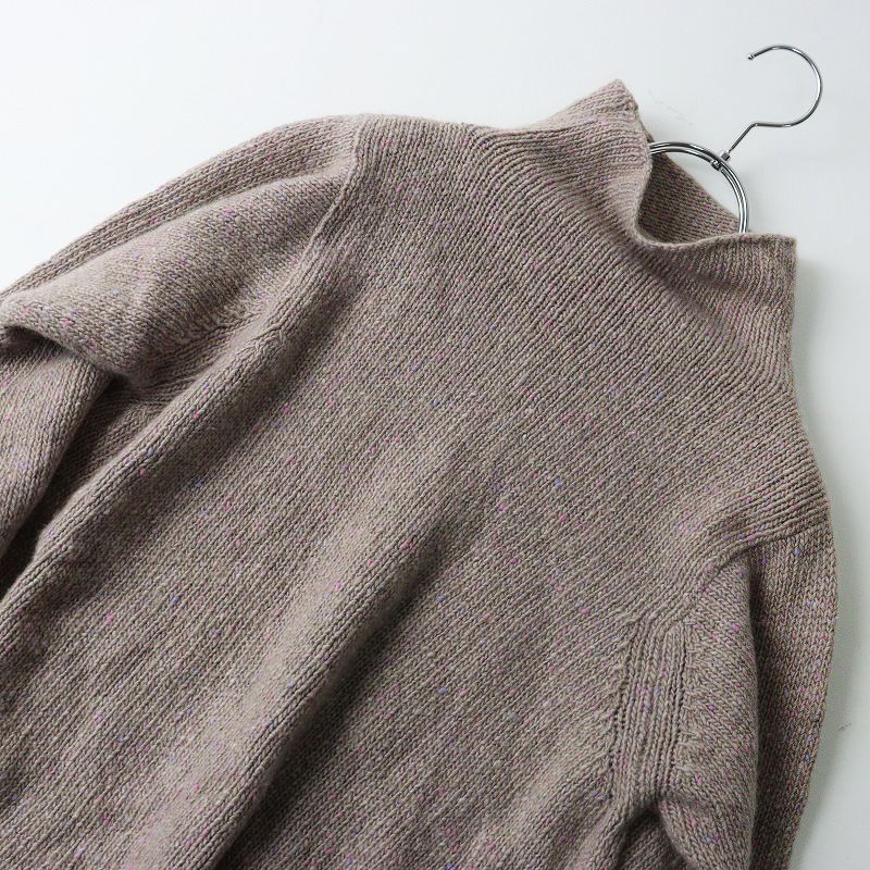 クイーンアンドベル QUEENE and BELLE カシミヤ100％ カラーネップ  