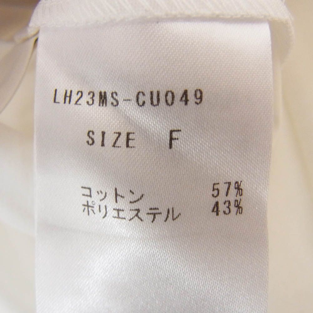 ローヘン LOHEN LH23MS-CU049 スタンドカラー スリーブレス カットソー