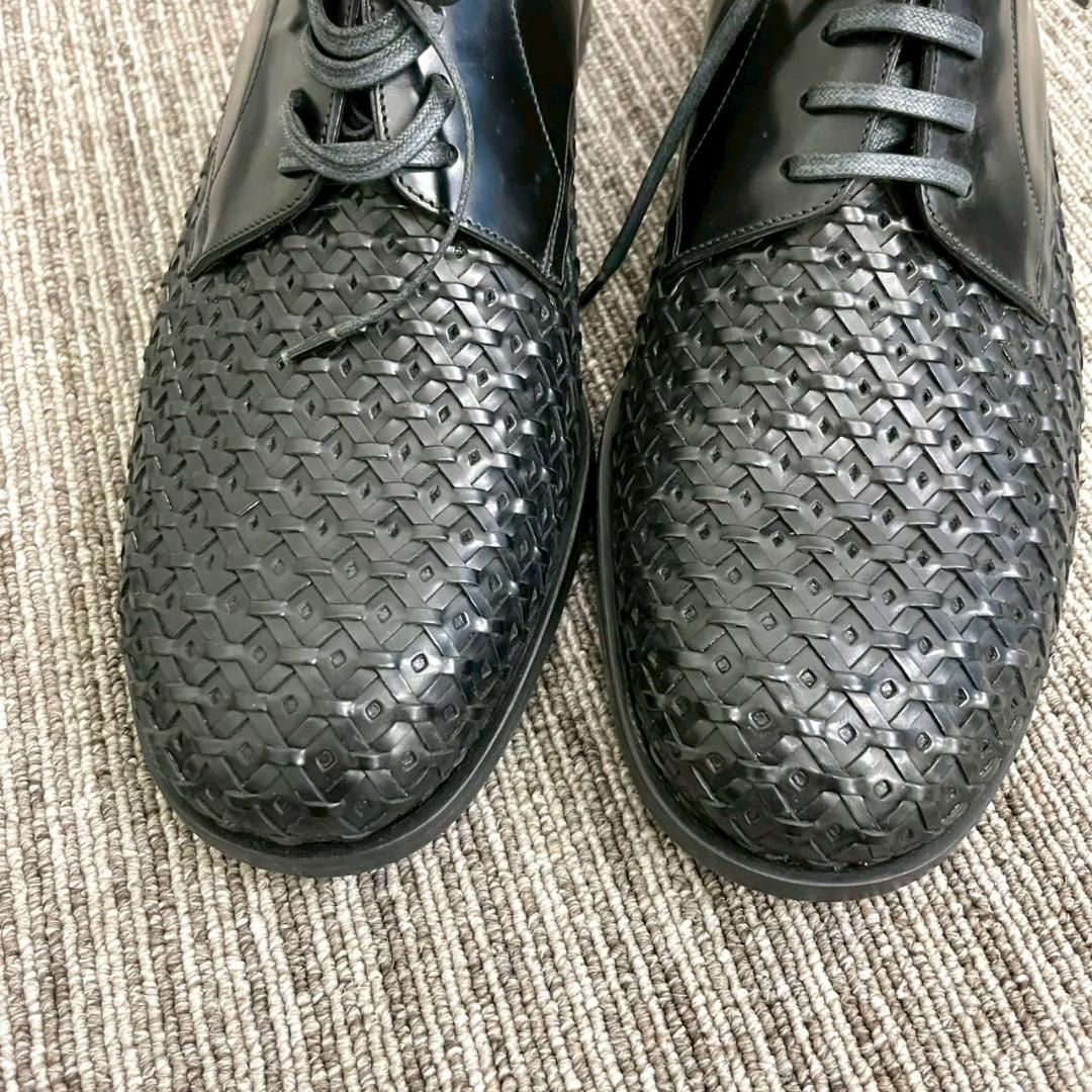 ドルチェアンドガッバーナ ドルガバ 編み込み ドレスシューズ ビジネス