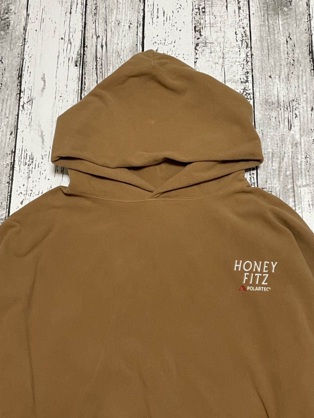 新品・未使用 HONEY FITZ ハニーフィッツ POLARTEC FLEECE HOODIE 