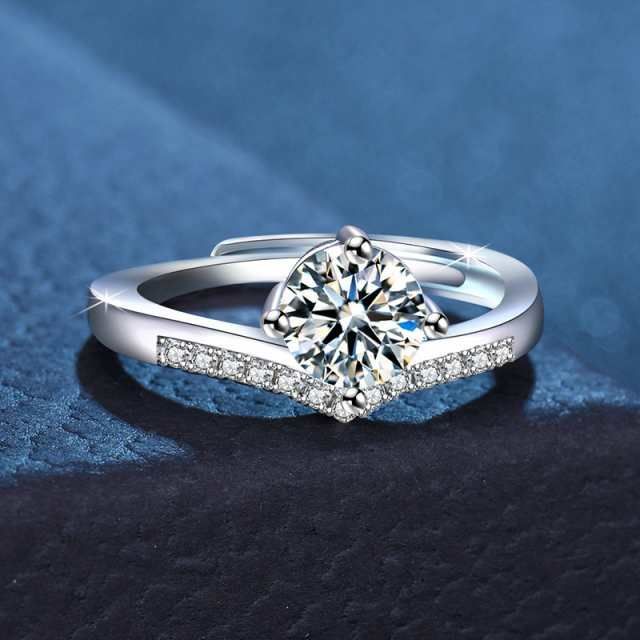1粒指輪 レディースリング 指輪 スライド調整 アレルギー対応 ジュエリー 指輪レディース 結婚指輪 婚約指輪