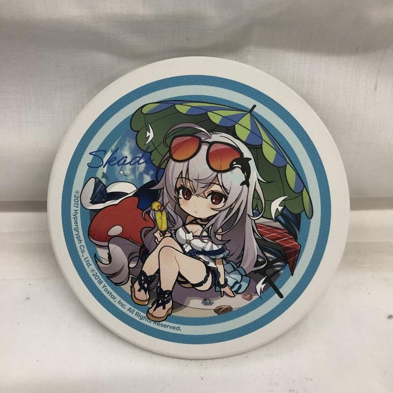 【中古】本体のみ)アークナイツ CoralCoast 白雲石コースター スカジver.[22]