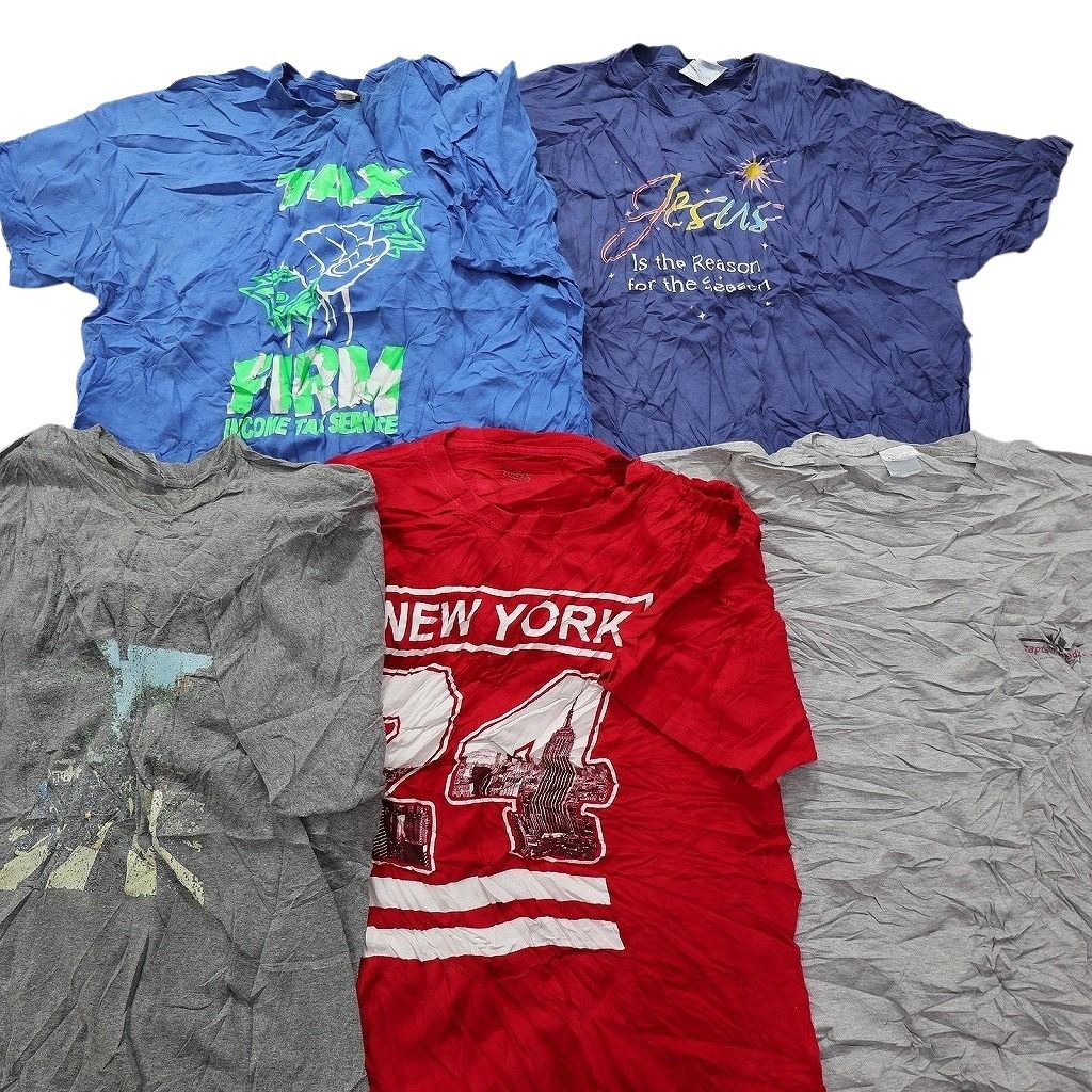 楽天市場】古着卸 まとめ売り カラーmix プリント 半袖Tシャツ