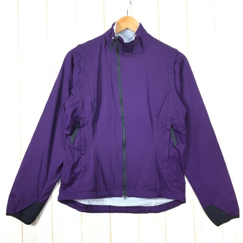 山と道 Light Alpha Vest Jacket WOMEN S 紫