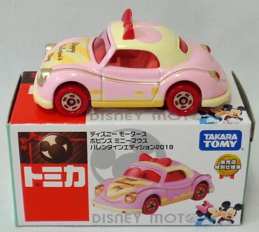 ディズニーモータース バレンタインエディション2018 ディズニーモータース 絶版☆ポピュート ミッキーマウス