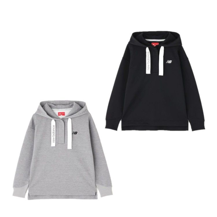 25秋冬 ニューバランス ゴルフ New balance Golf レディース スウェット プルオーバー フーディー 5262501 パーカー トップス ダンボール素材 通気性