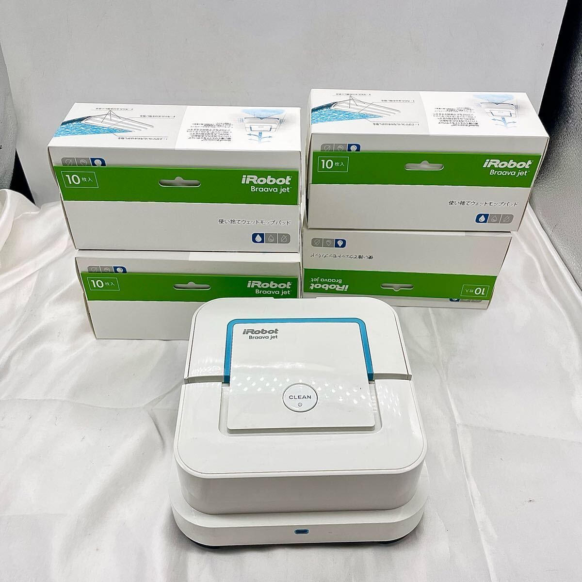 美品】iRobot ブラーバジェット 240 2016年製 本体＆パッド