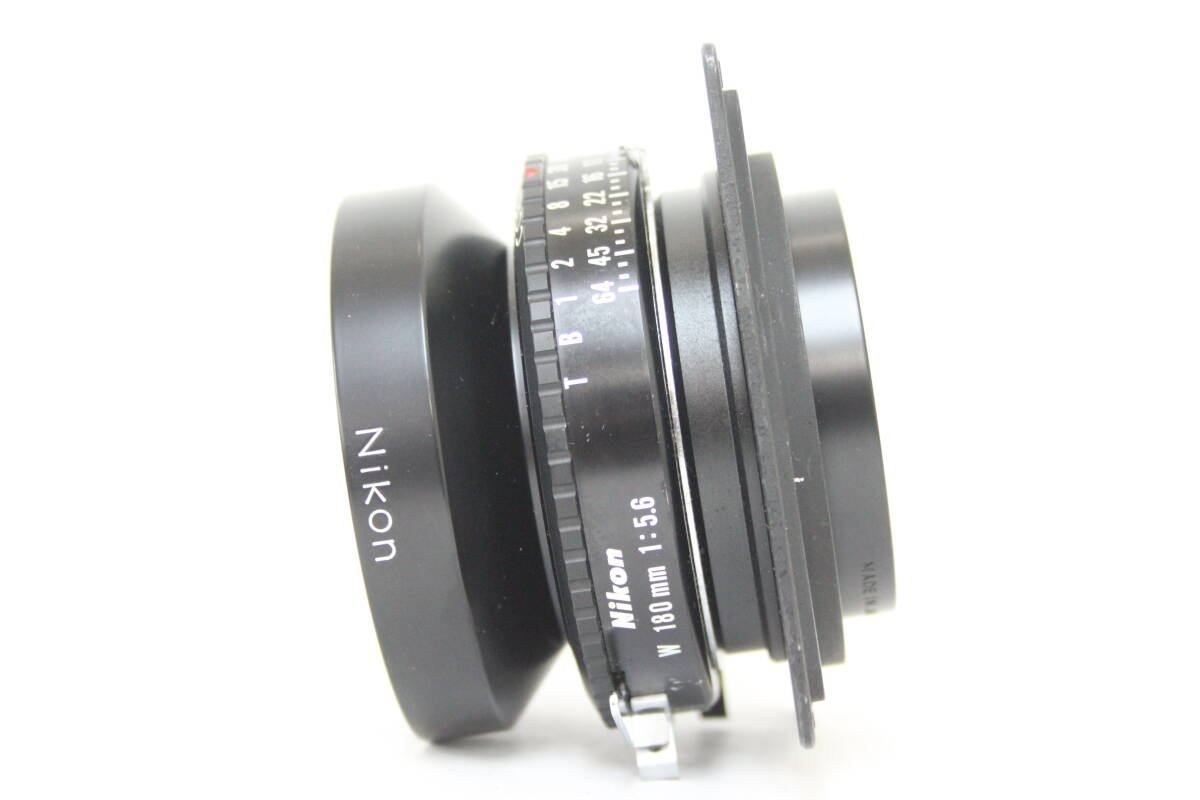 返品保証】 ニコン Nikon Nikkor-W 180mm F5.6 前後キャップ付き