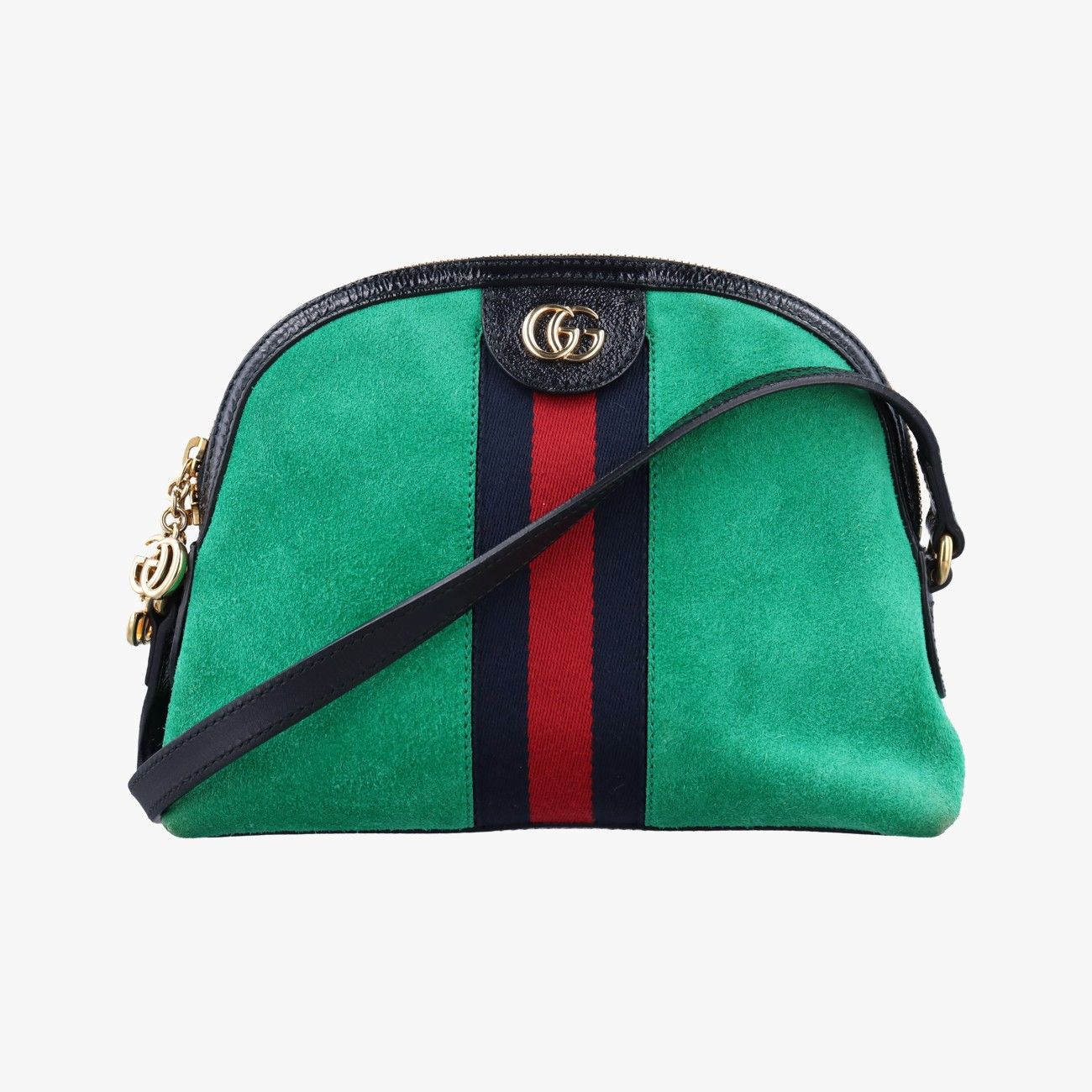 グッチGucciオフィディア グリーン×レッド×ブラック スエード 499621 G023571545