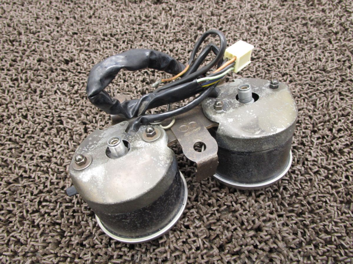 TS250 メーター スピード タコ ▲A6986 TS2504 スズキ TS2504 キャブ車 動画有