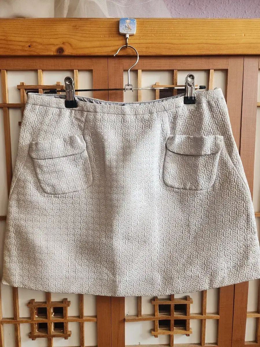 GLOWNY(グロウニー) ARCTIC PIGMENT MINI SKIRT ( CHARCOAL