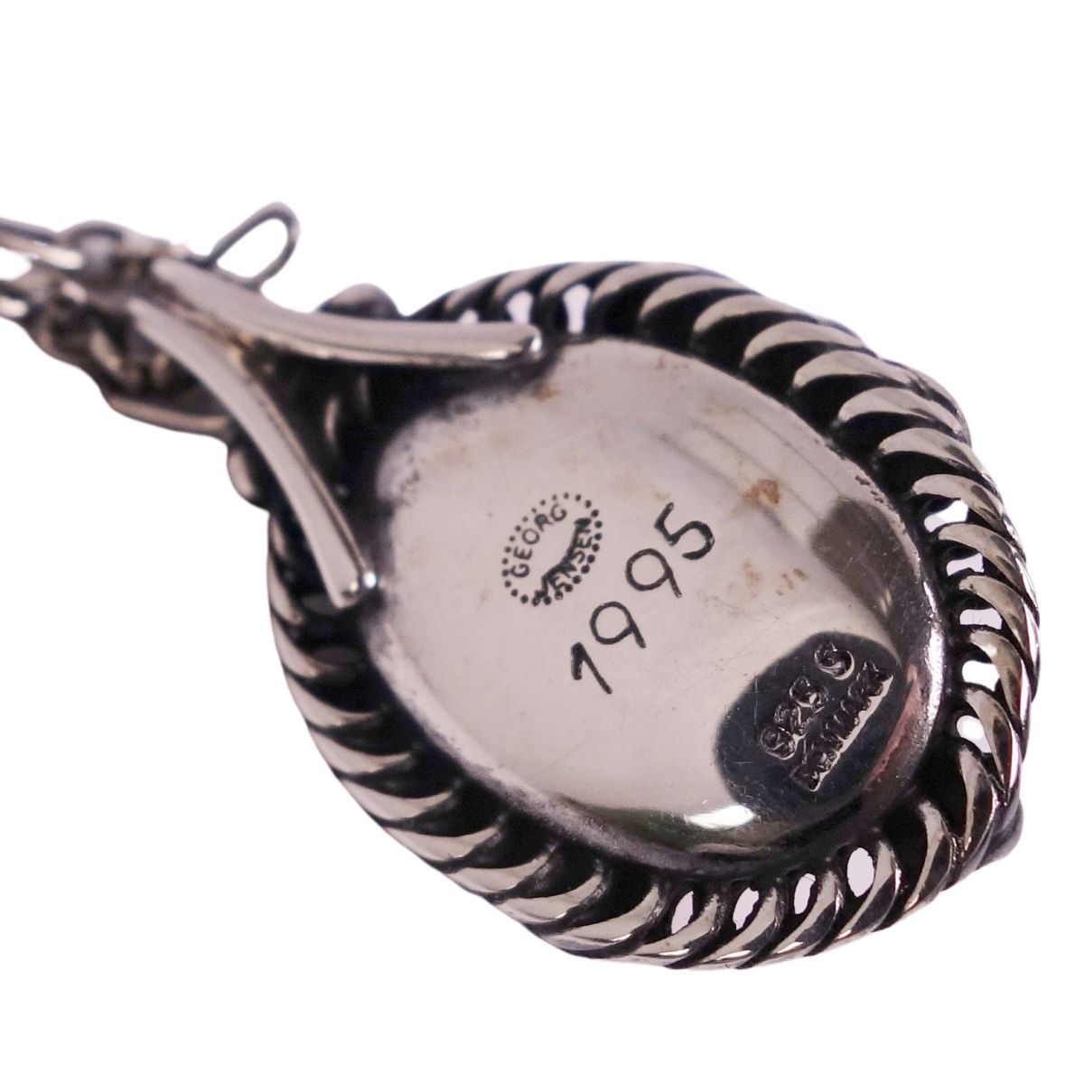 美品 ジョージジェンセン GEORG JENSEN ネックレス 1995 シルバ - メルカリ
