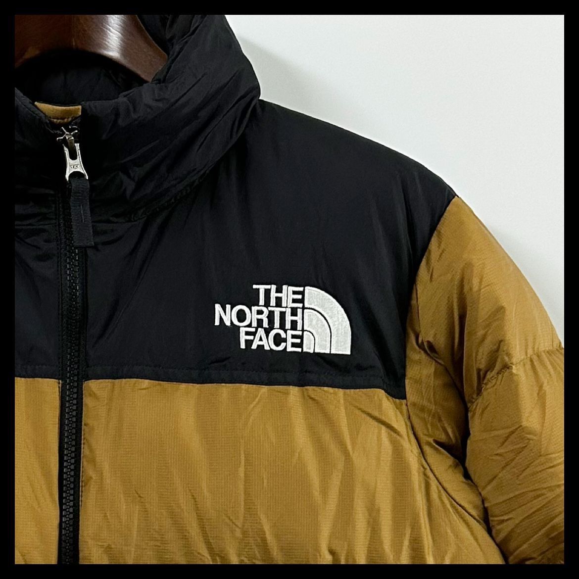 THE NORTH FACE ノースフェイス ヌプシ ブリティッシュカーキ 美品