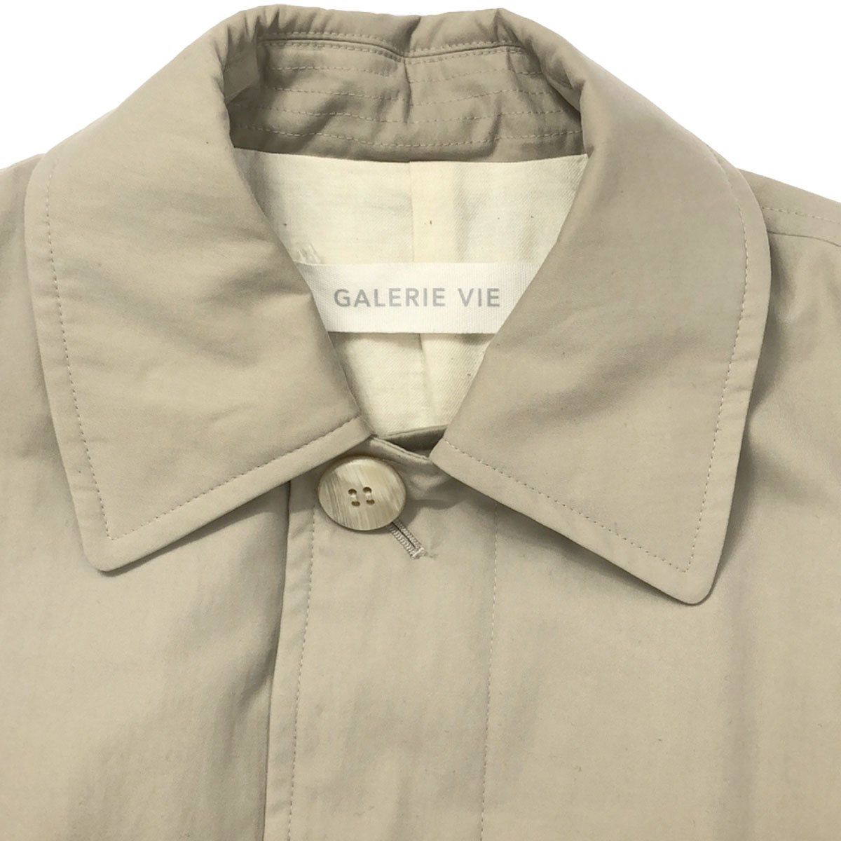 GALERIE VIE ギャルリー ヴィー パウダーコットンツイルダウンステン 