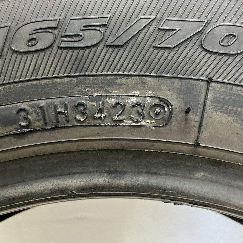 中古 165/70R14 TOYO OBSERVE GARIT GIZ 1本 スタッドレスタイヤ 