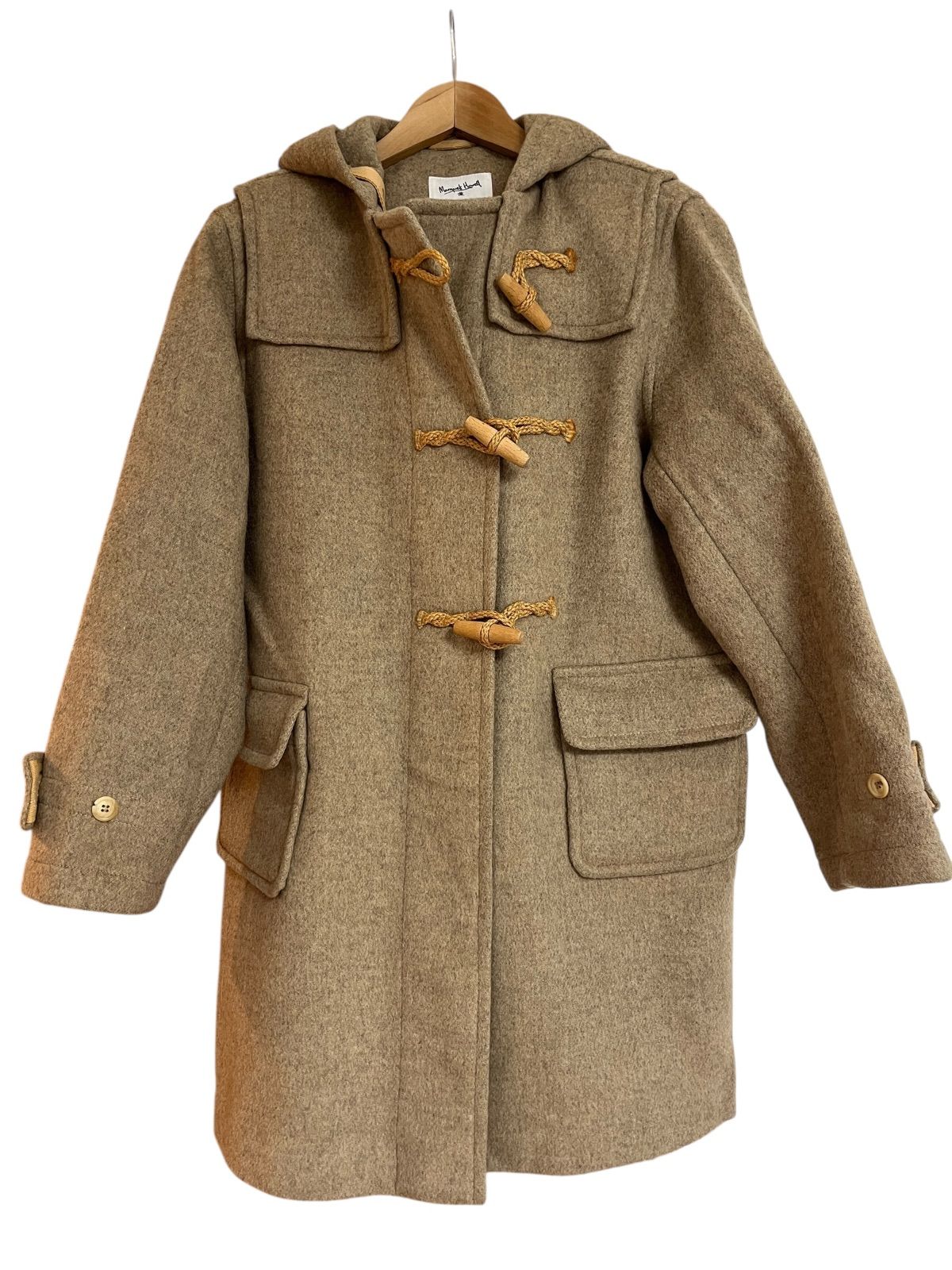 【マーガレットハウエル】ダッフルコート マーガレットハウエル MHL ダッフルコート ブラック