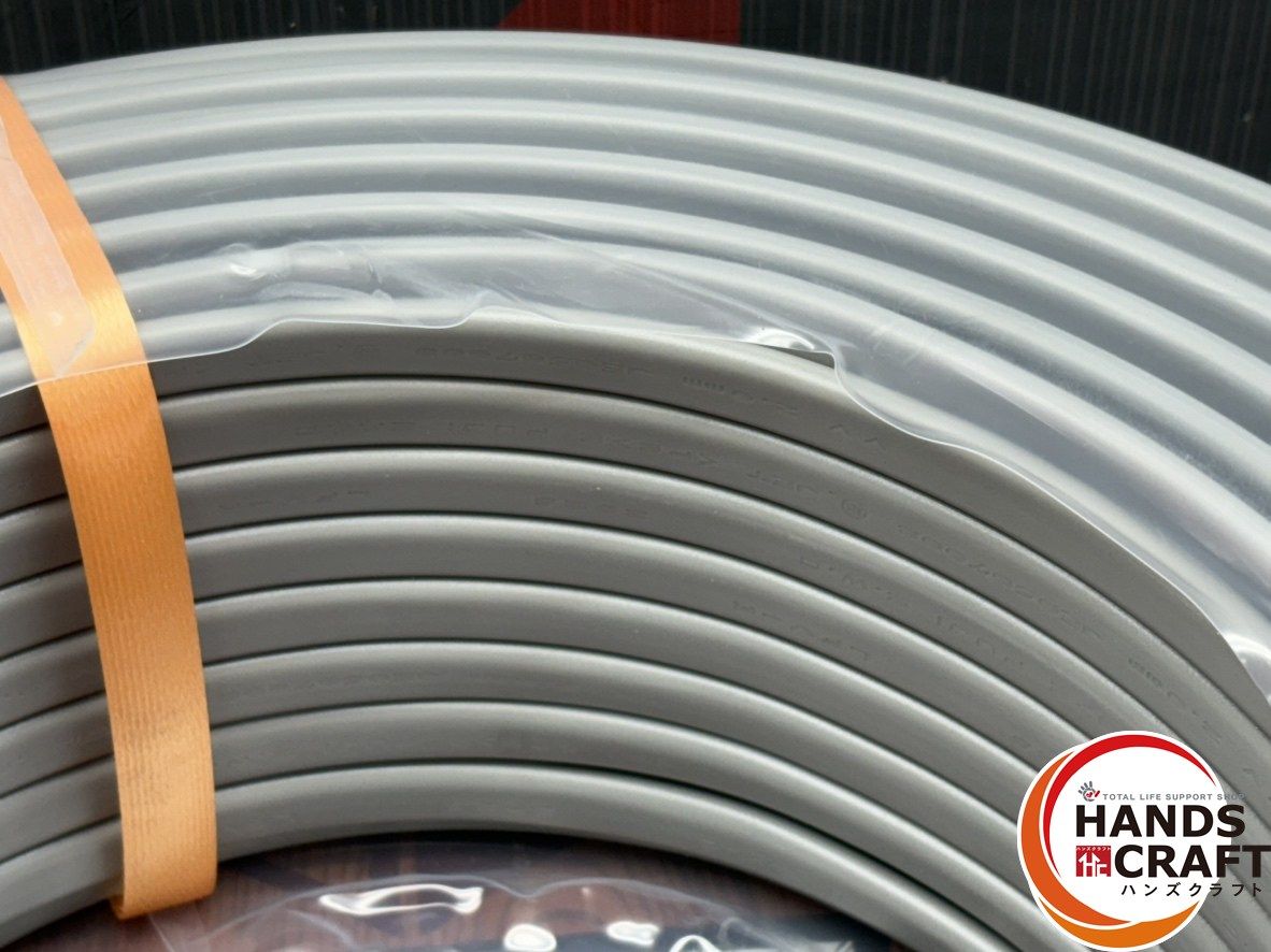 〇 富士電線 VVF 3×2.0mm 100m 伝票直貼り 製造より1年以内を発送 ハンズクラフト佐賀