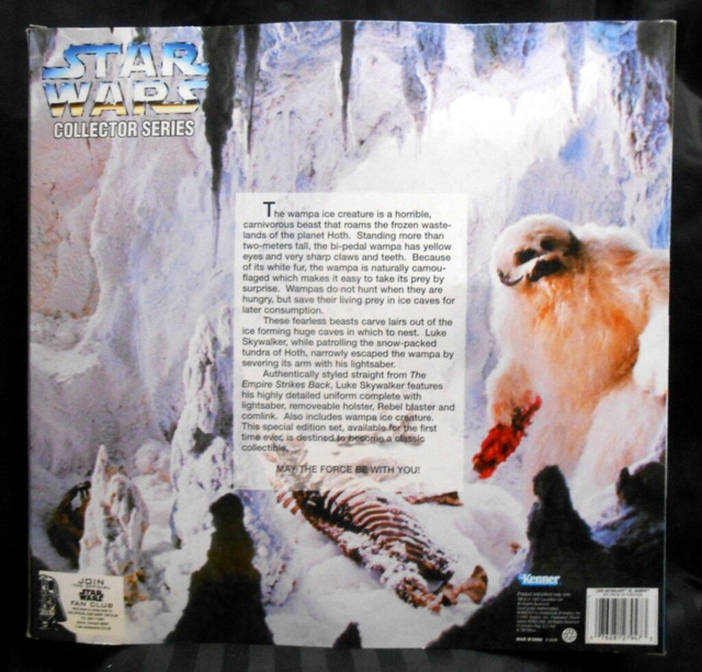 KENNER COLLECTOR SERIES LUKE SKYWALKER VS WAMPA 12インチ×2 Ultra