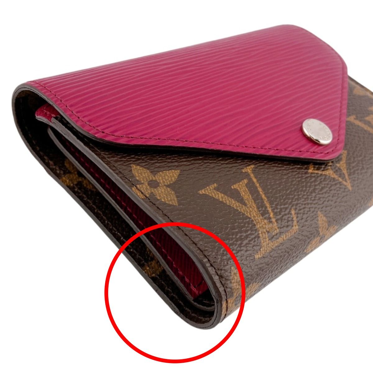 LOUIS VUITTON 小銭入れ付き 三つ折り財布 M60494 ルイ・ヴィトン モノグラム 財布 ポルトフォイユ・マリールー