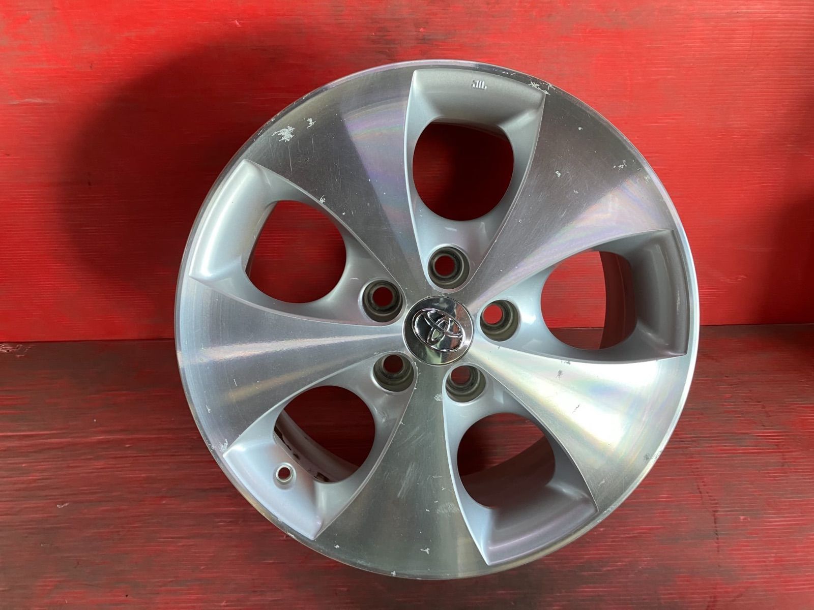 ホイール 17x7.0 45 114.3 5H トヨタ 10系アルファード純正 4本SET