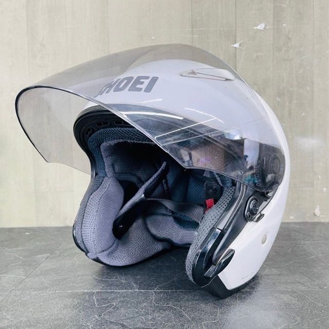 SHOEI J-STREAM ジェットヘルメット ホワイト M 57cm SHOEI J-STREAM
