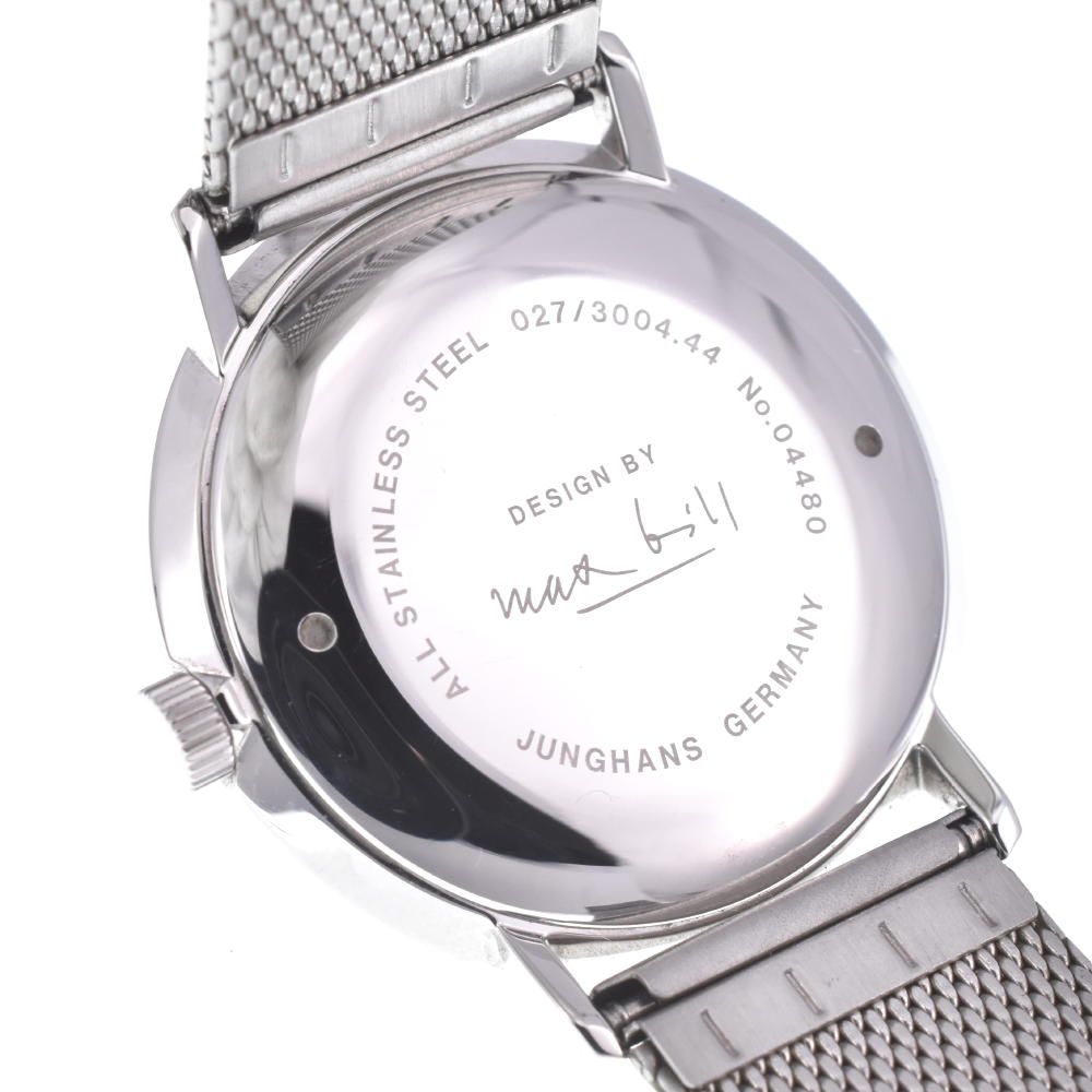 ユンハンス JUNGHANS 027/3004.44 マックスビル 手巻き ユニセックス美