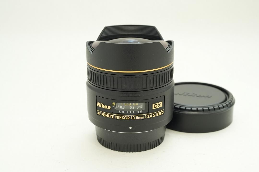 □魚眼レンズ フィッシュアイ Nikon AF DX FISHEYE 10.5mm F2.8 G 
