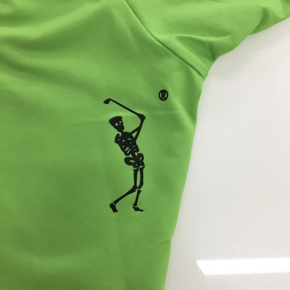 超美品】マークアンドロナ 半袖ハイネックシャツ ライトグリーン