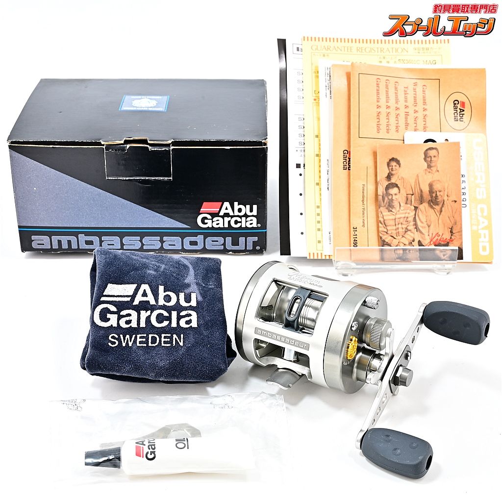 アブガルシア アンバサダー モラム MAG SX3601C (ハンドル無し) 新作入荷!!】 アンバサダー アブガルシア モラム (ハンドル無し