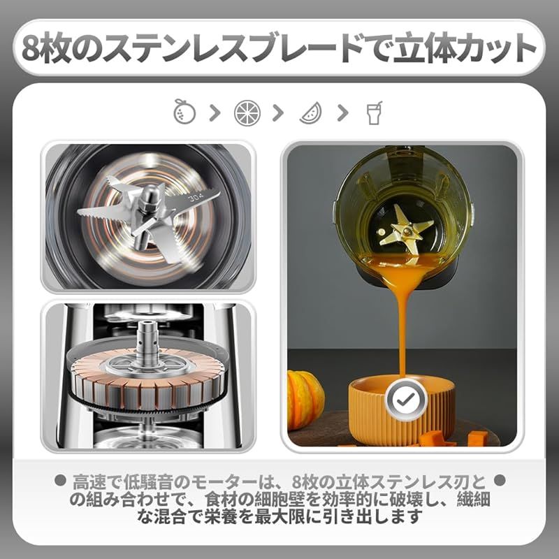 加熱式ミキサー 豆乳メーカー 1.75L大容量 ブレンダー 14種類の