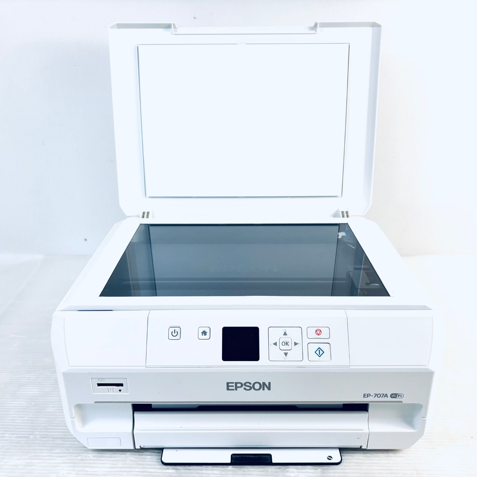 動作 済み EPSON エプソン プリンター インクジェット複合機 カラリオ EP-707A