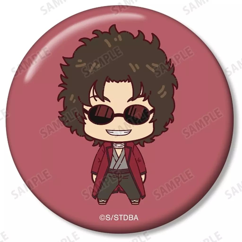 中古】バッジ・ビンズ 坂本辰馬 「銀魂 トレーディング ちょこんと! 缶