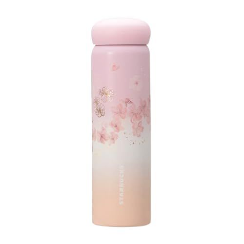 スターバックス STARBUCKS SAKURA2025ステンレスボトルペールピンクグラデーション355ml 桜 さくら サクラ タンブラー コーヒー スタバ ピンク 水筒 プレゼント ギフト