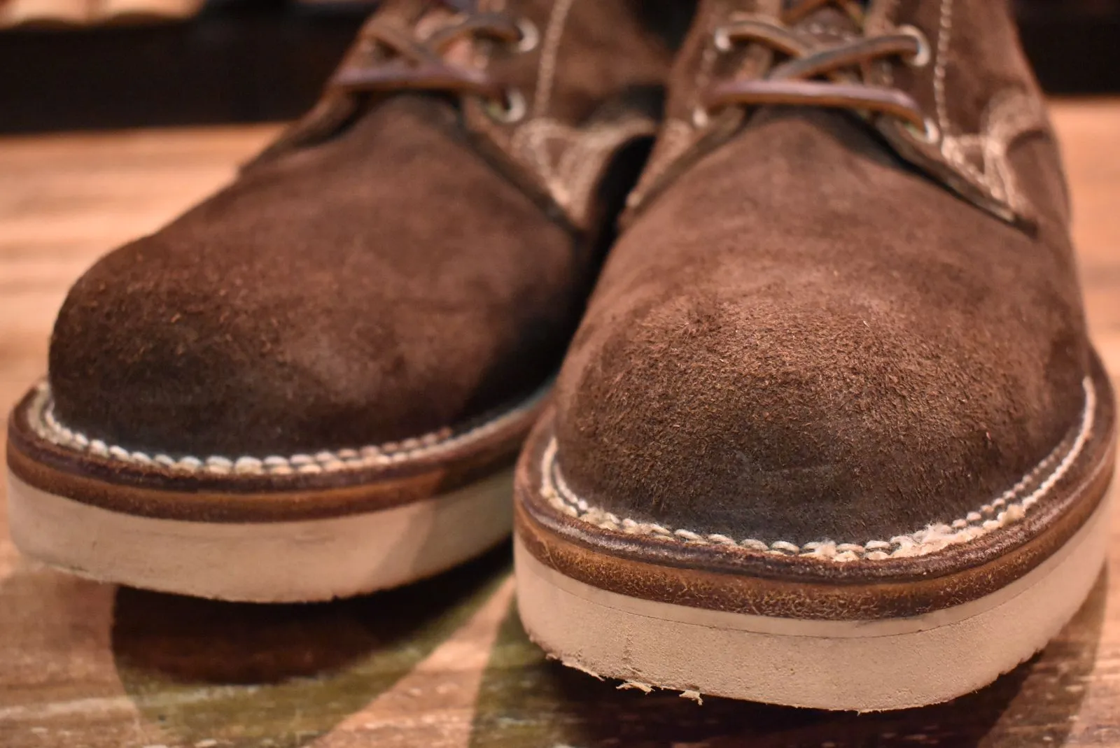 UK8 美品 HOBO別注】VIBERG ヴァイバー BOBCAT ボブキャット ブラウン