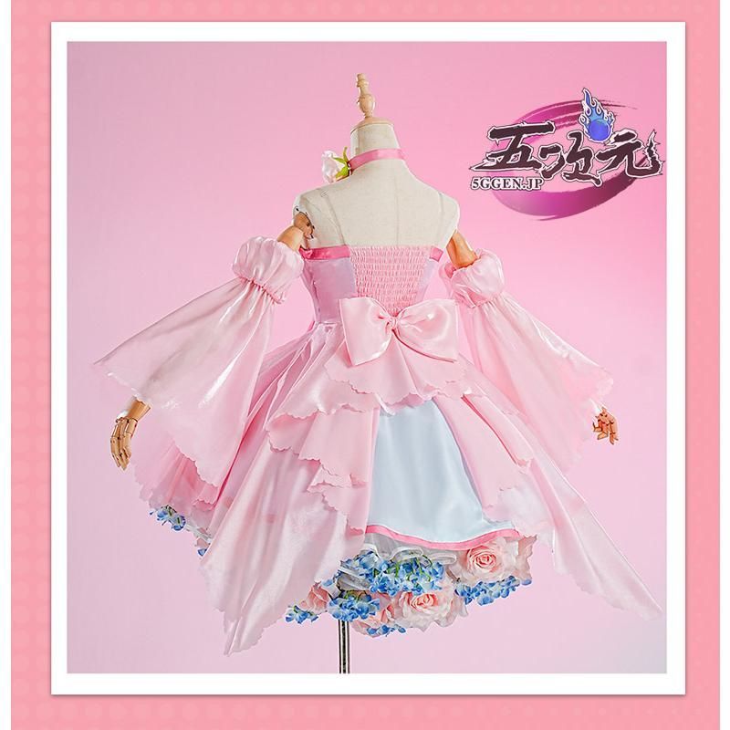 江南猫次 カードキャプターさくら コスプレ衣装 花妖精 クリアカード編 第16巻 マンガカバー ウィッグ 追加 CS0917BJ 文化祭