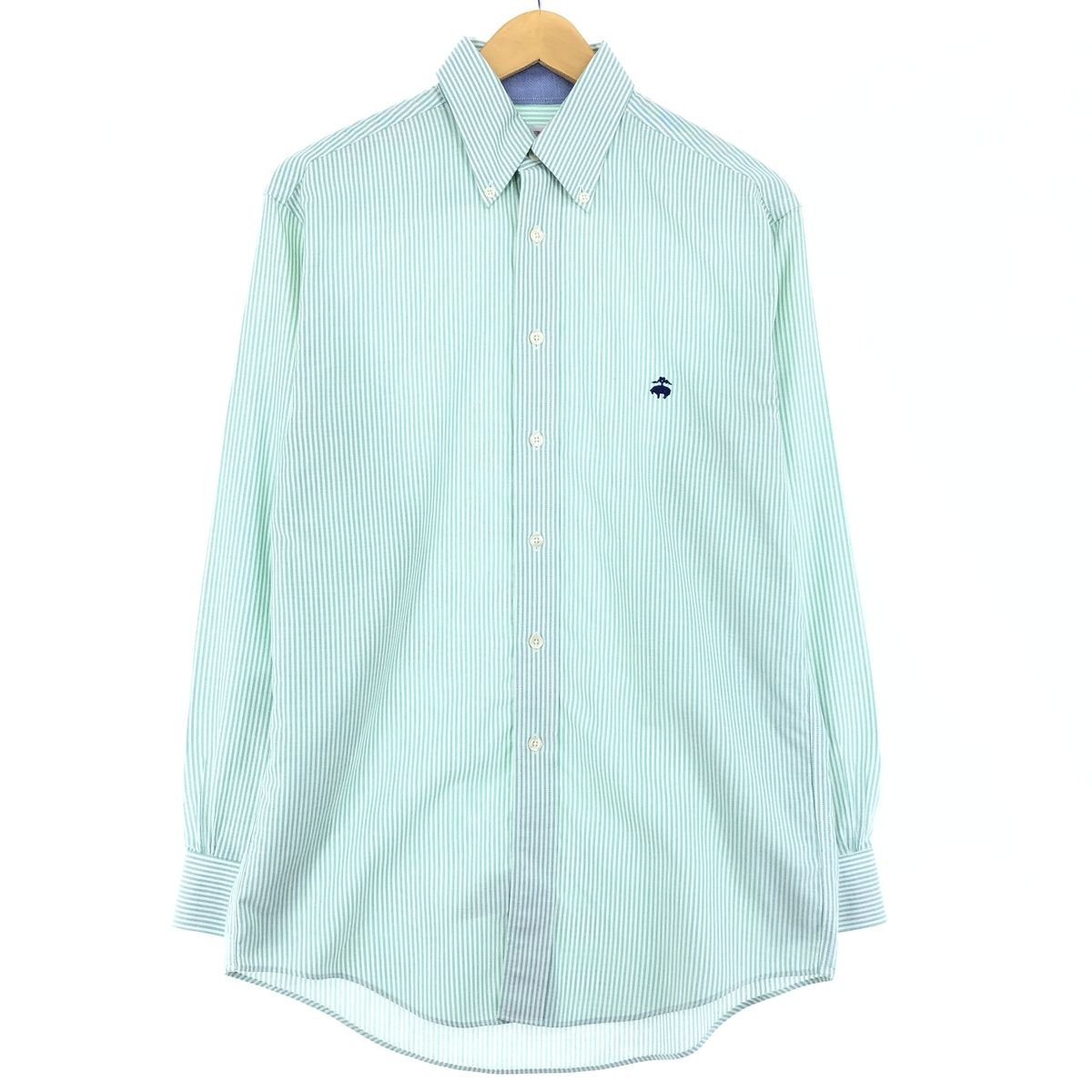 古着 ブルックスブラザーズ Brooks Brothers 346 長袖 ボタンダウンストライプシャツ メンズS/eaa433885