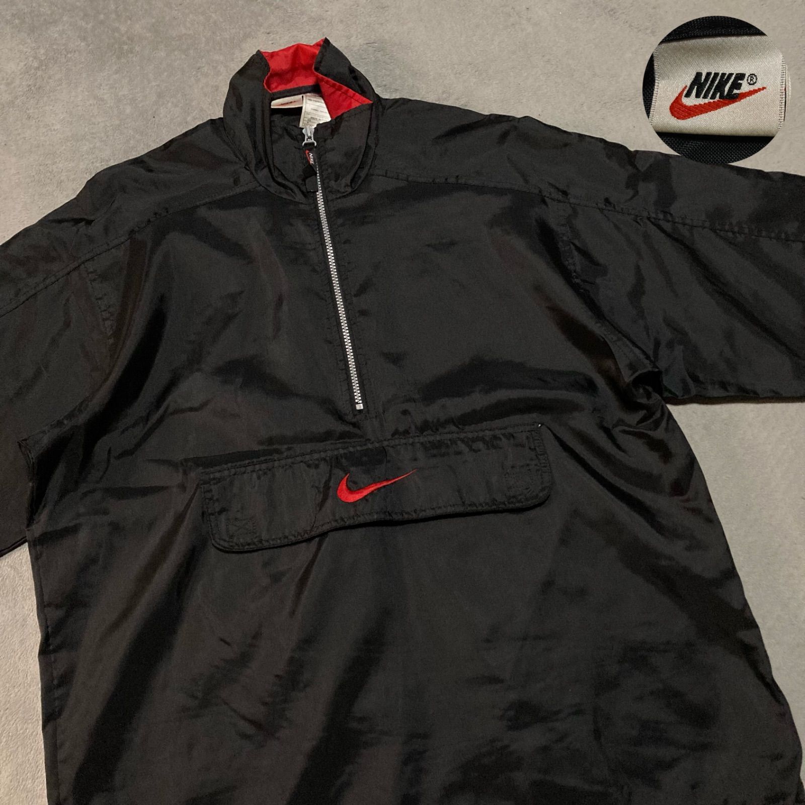 NIKE ナイキ AnorakParka アノラックパーカー ハーフジップ ワン  