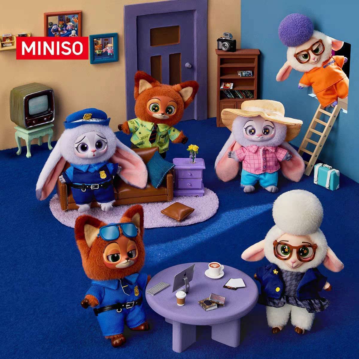 MONISO 正規版 ズートピア Zootopia シリーズ ぬいぐるみ