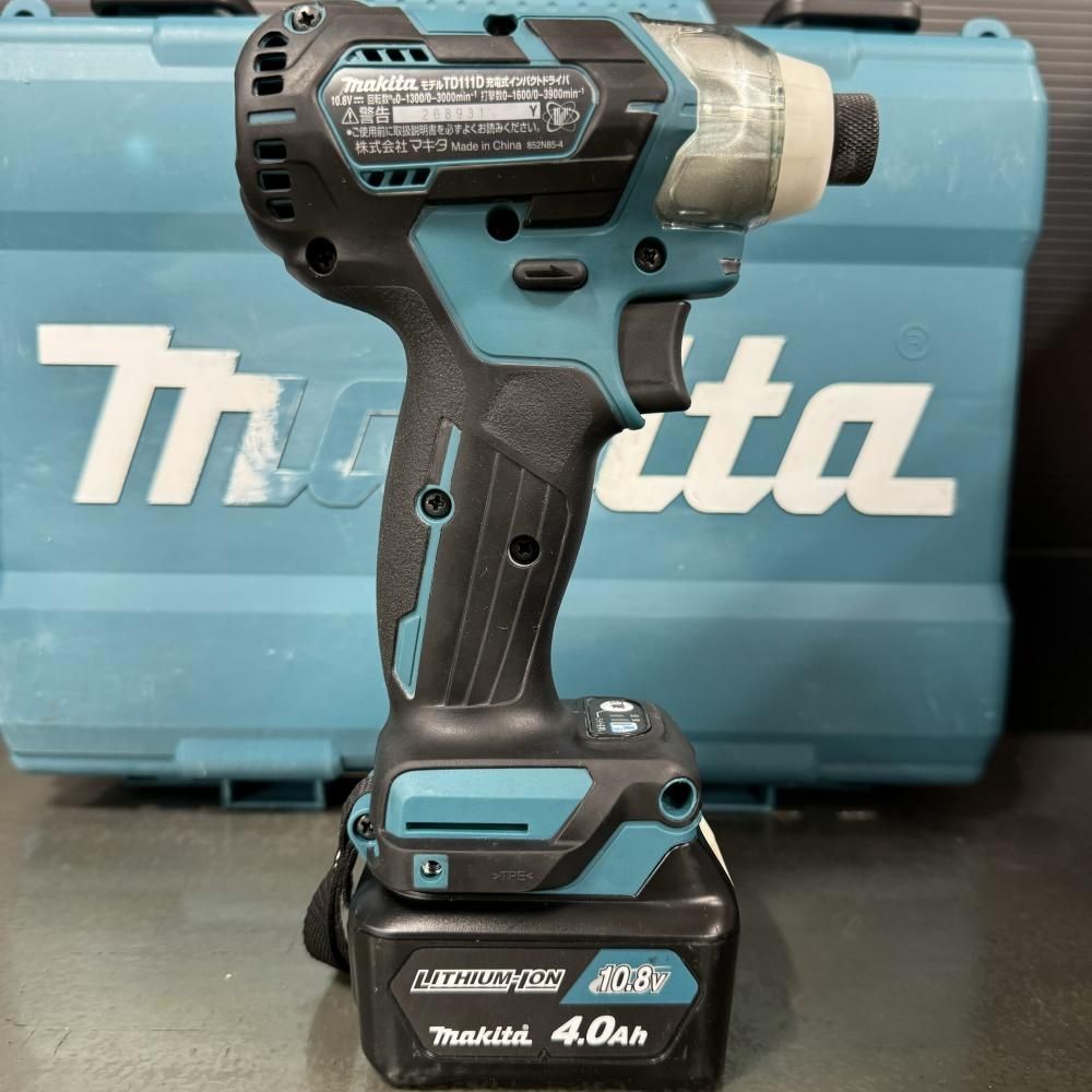 タイムセールも有。 makita TD111DSMX 充電式インパクトドライバ 202