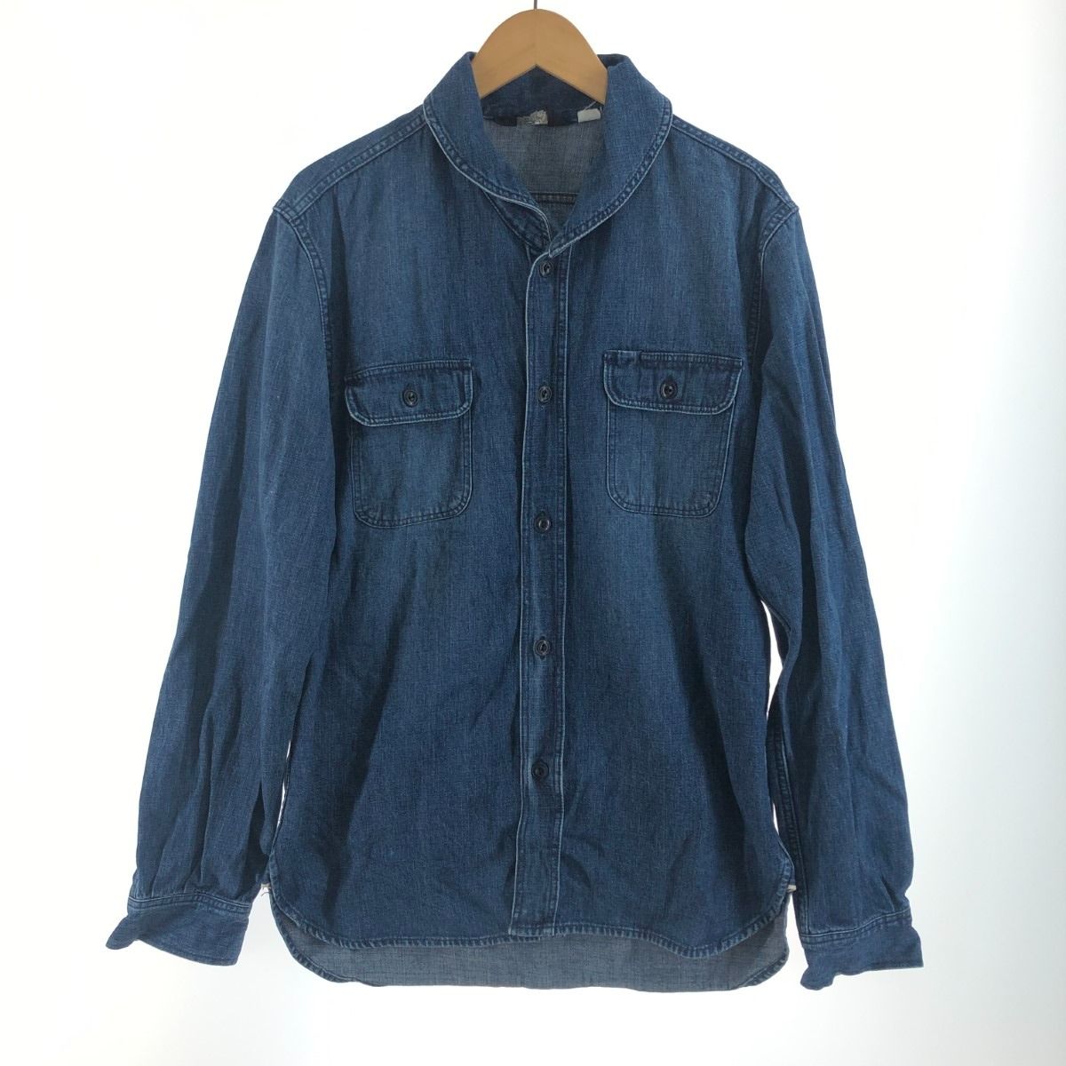 〇〇WEST RIDE ウエストライド デニムシャツ メンズ サイズ40-42 