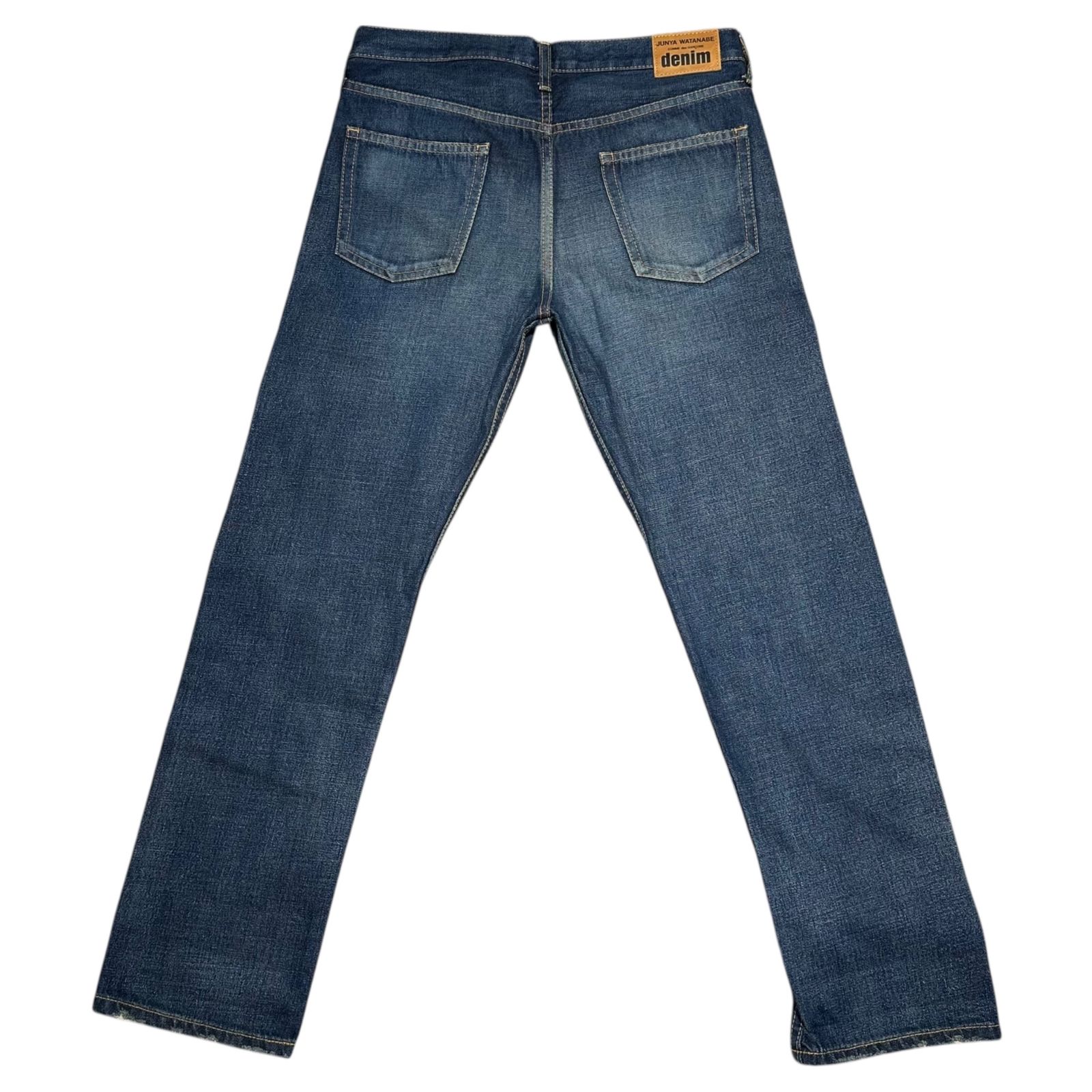 JUNYA WATANABE MAN タック入りデニムパンツ コムデギャルソン COMME