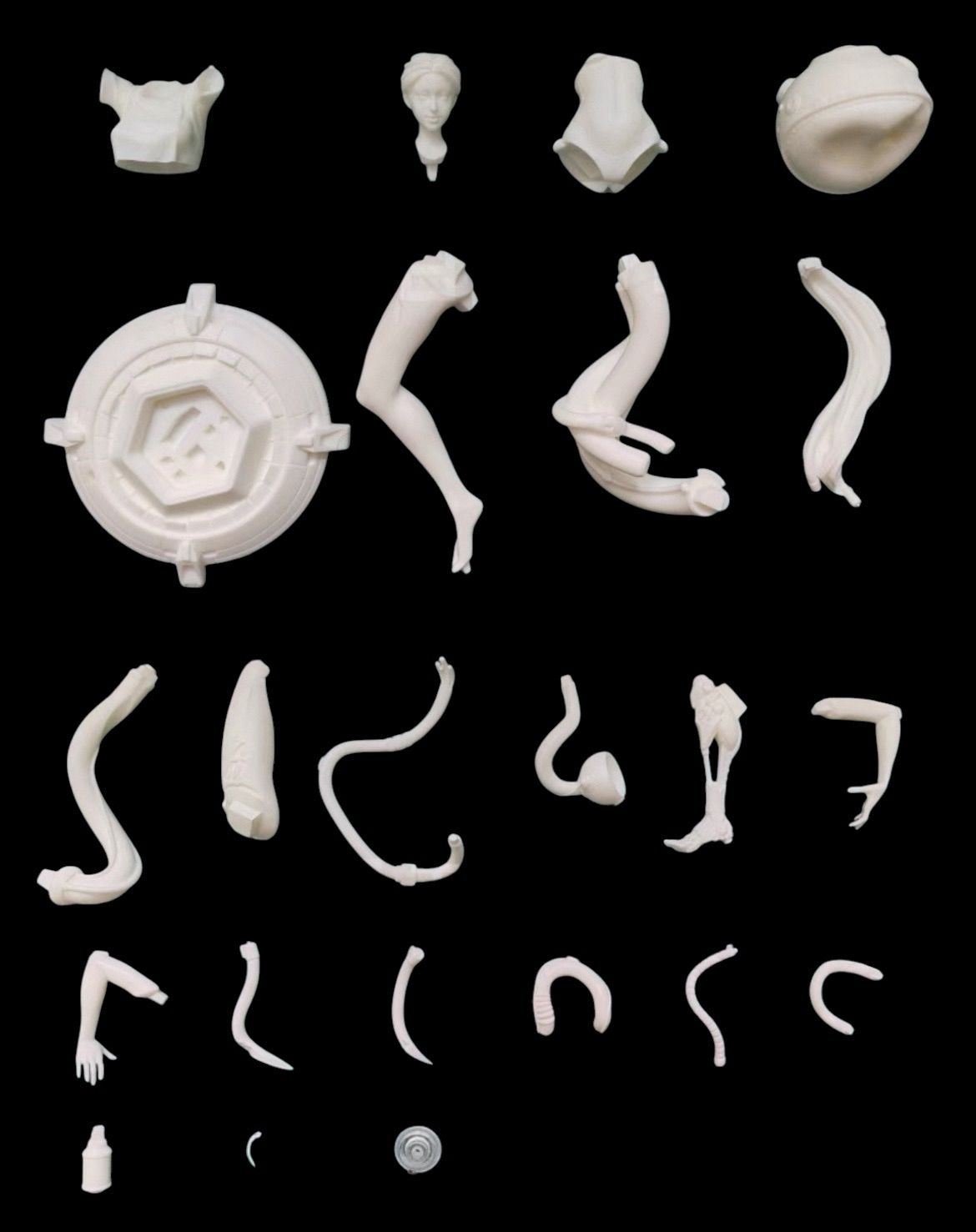高評価なギフト Medusa メデューサ 樹脂製品 未塗装 未組立 ガレージキット その他